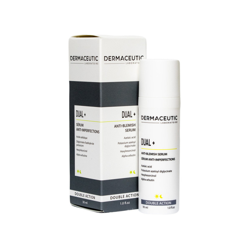 Przeciwzapalna depigmentacyjna serum Dual+